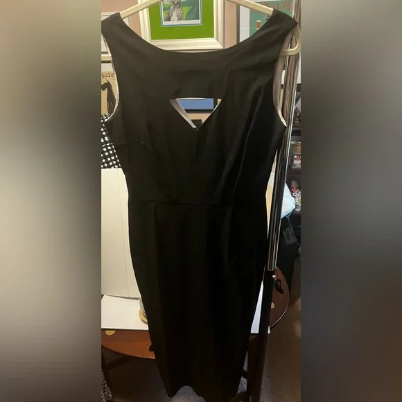 bettie page black dress La Perla Black Label Bettie Page Mesh Dress at Soirvintage  SOIR